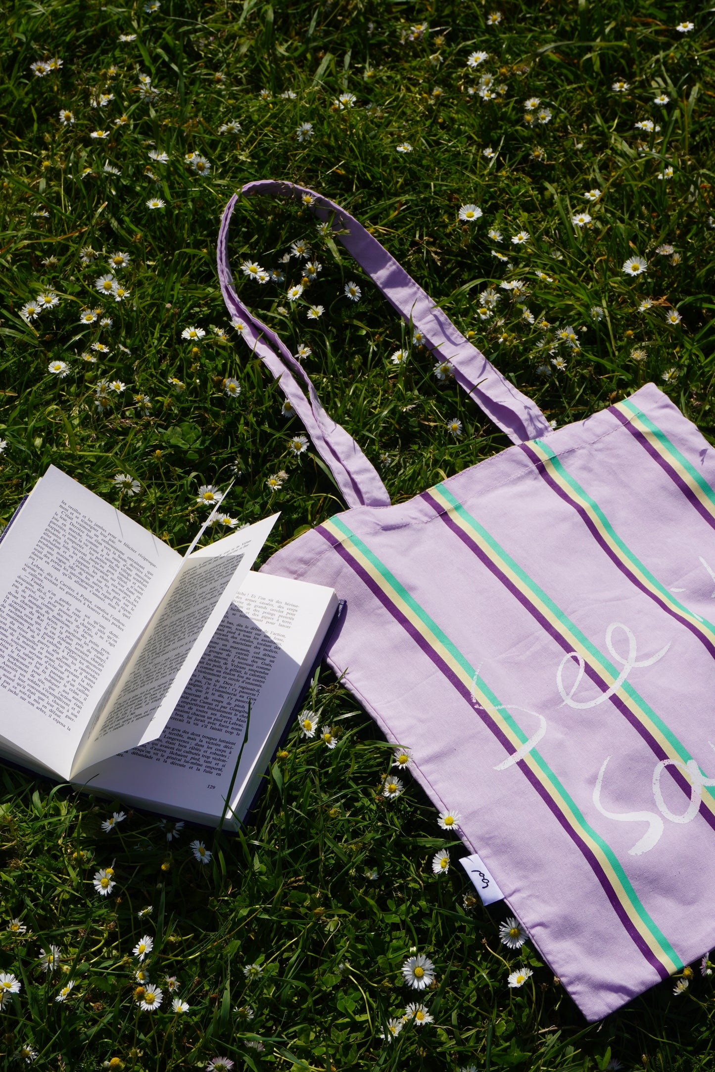 See it Saw it Tote Bag - Provence Purple