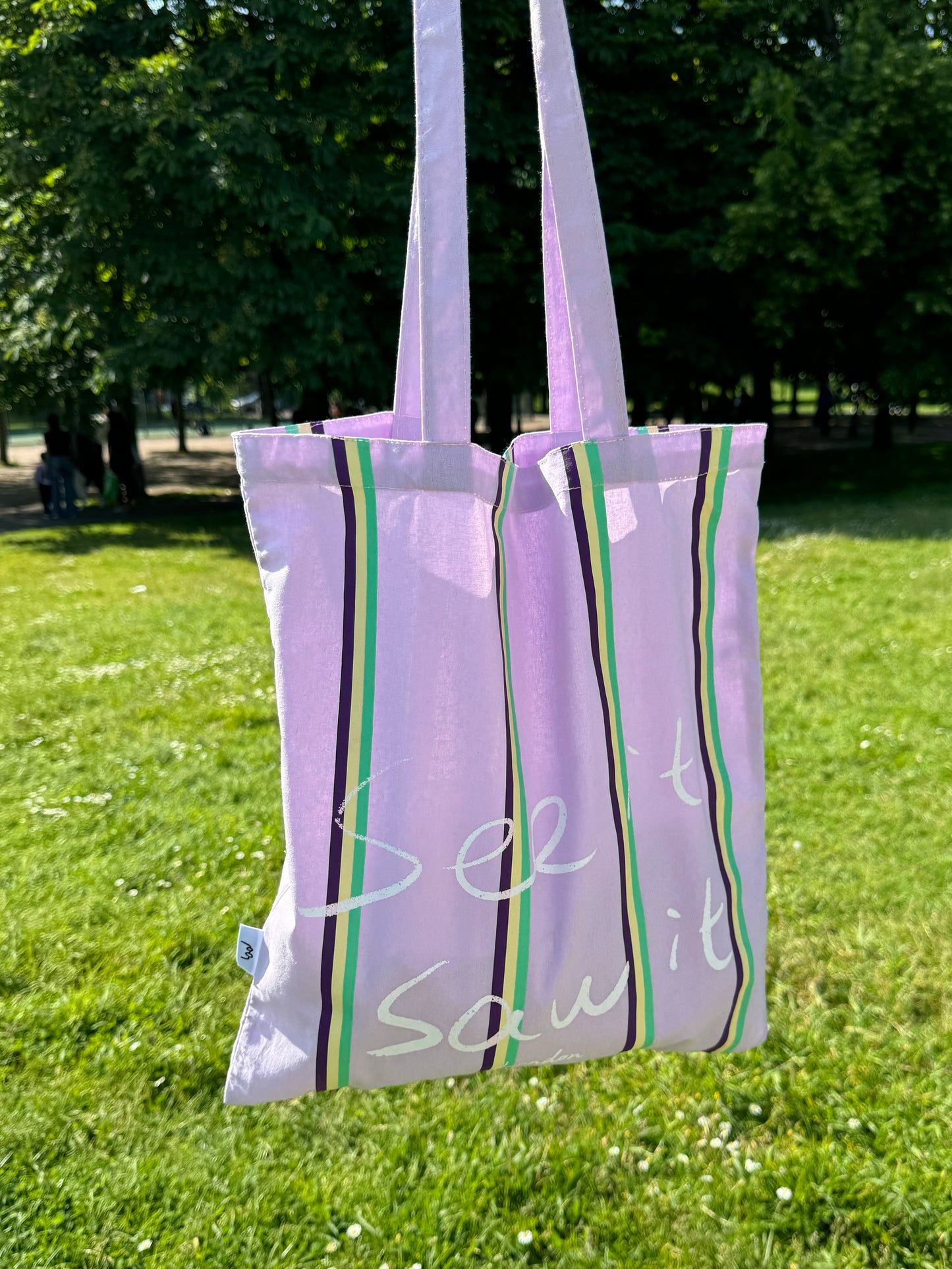 See it Saw it Tote Bag - Provence Purple